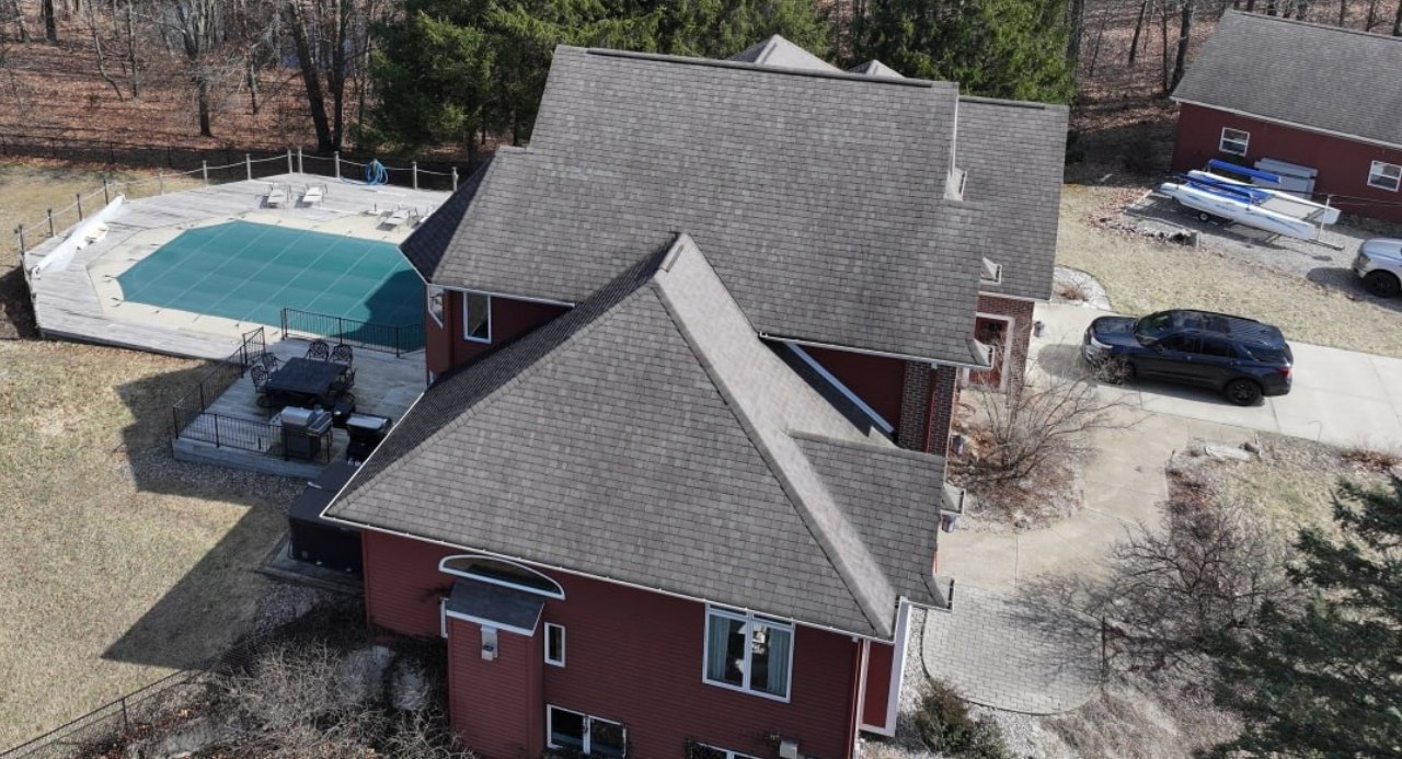 Finished roof replacement project